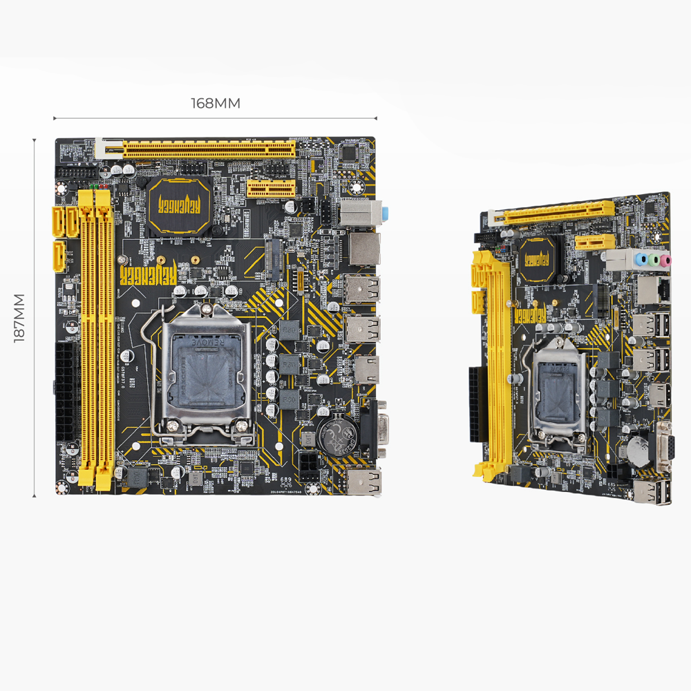 PLACA MÃE LGA1155 H61/S