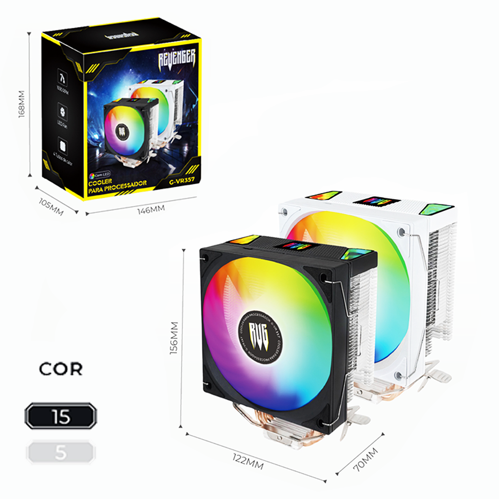 COOLER PARA PROCESSADOR VR357